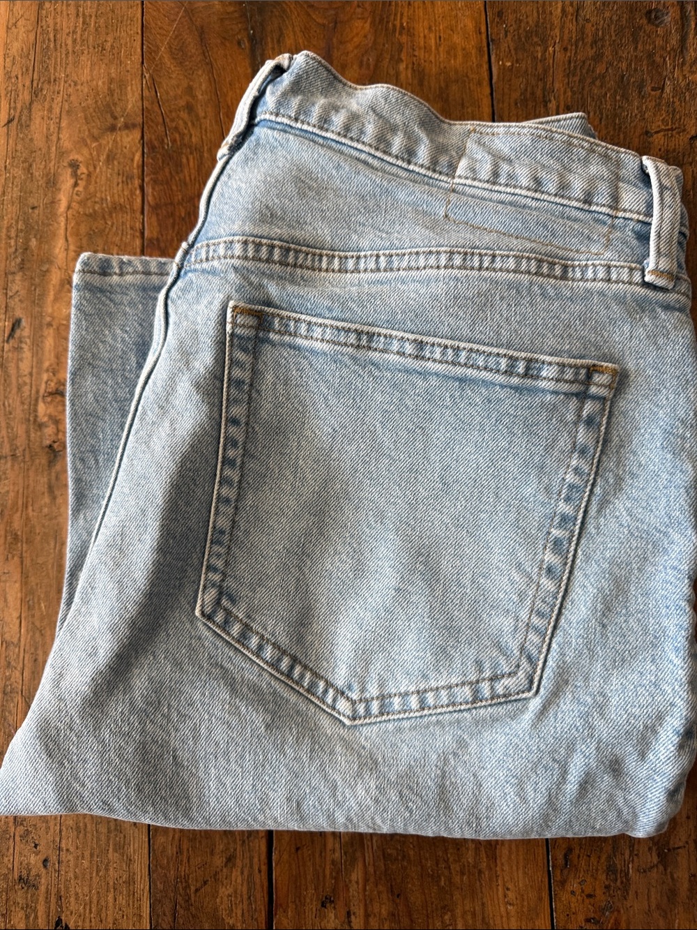 J. Crew Light Wash Faded '96 Straight Leg Jeans Size 28